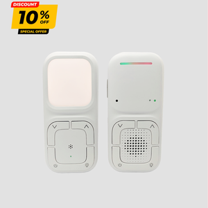 Monitor de Audio Digital para Bebés con Pantalla de Temperatura Ambiente y Humedad, Intercomunicador Bidireccional y Luz Nocturna - Product Image 1