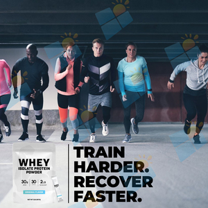 SUNI OEM ODM自社ブランドホエイプロテインアイソレートパウダーサプリメント個別パッケージハラールビーガンホエイプロテインパウダー - Product Image 5