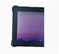 Tablette PC industrielle robuste Android 12 de 8 pouces, 128 Go, avec écran tactile et lecteur d'empreintes digitales pour la lecture de codes-barres – Vente en gros