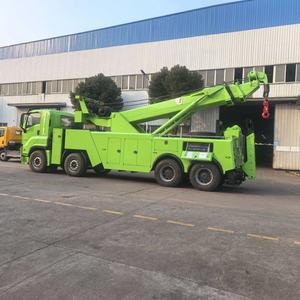 Camión de Rescate Isuzu 8X4, Camión de Rescate con Grúa y Remolque - Product Image 2