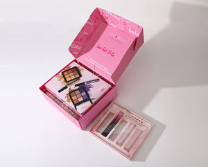 Empaque Personalizado para Comercio Electrónico, Caja de Cartón Corrugado Tipo B/E con Cierre Automático y Caja Interior Rígida para Regalo, OEM - Product Image 1