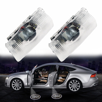 Projecteur laser d'ombre fantôme 3D sans fil 5W Auto LED Welcome Light Lexus IS/LS/GS Door Logo Courtesy Door Projected Car