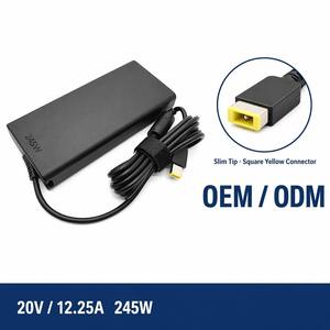 Adaptateur secteur 245W 20V 12.25A à embout carré jaune pour Legion Pro 7 Slim 7i 9i RTX 4060 4070 4080 OEM SA10R16893 FHLPD200150 PD 3.0 - Product Image 3