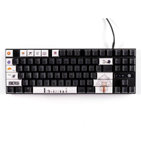 Keyboard Shape Keychain Custom Keycaps Mechanical Keyboard Design Keycap Keychain Keycap Keyboard Click Multiple Color