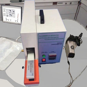 ASTM D2054 <span class=keywords><strong>AATCC</strong></span> 8 Elektrischer Reibungs-Farbe chtheits <span class=keywords><strong>tester</strong></span> Gummi-Crockmeter-<span class=keywords><strong>Tester</strong></span> Maschinen-Crocking-Farbe chtheits messer - Product Image 5