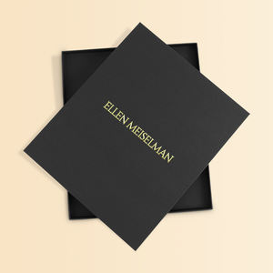 シルクスカーフ<span class=keywords><strong>Hijab</strong></span>包装箱高級段ボール箱黒段ボール箱 - Product Image 2