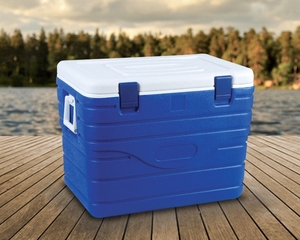 125L Large Capacity Commercial Insulated Fresh Food Cooler <b>Boxes</b> Cold Chain Delivery Catering Food <b>Storage</b> Plastic Cooler Box - Product Image 6