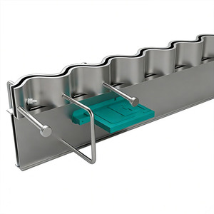 Joint blindé de type S fabriqué avec précision par VANSE pour protéger les bords des sols en béton de haute précision sur les chantiers de construction - Product Image 1