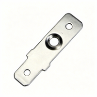 Contact plié en acier inoxydable 304 anti-corrosion pour connecteur électrique de véhicule à énergie nouvelle, avec languette de fixation mini estampillée