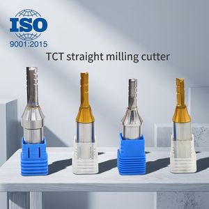 TCT Straight Milling Cutter High-Quality Tungsten Carbide Tool for Precision Milling, Chip Removal, and Industrial Workshop Use - Product Image 3