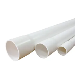 2 5 8 12 18 24 pouces 15 pouces 3 pouces 300mm 350mm 600mm diamètre tuyau de drainage en pvc pour le drainage transparent de l'eau