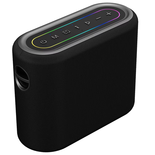 Factory Wholesale 2025 New V83K Professional 2.2 Stereo RGB Music Box 120W Portable Karaoke Speakers HiFi Bass Party Speaker