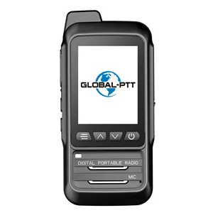 P0 global-ptt PoC radyo 4G LTE GPS SOS IP67 su geçirmez şamandıra büyük ekran iki yönlü radyo Walkietalkie uzun menzilli iletişim