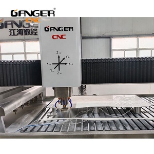Ganger Nouveau Design Changeur d'outils automatique Marbre Routeur CNC pour comptoirs Bassin de <span class=keywords><strong>granit</strong></span> GSY-3015PLUS - Product Image 6
