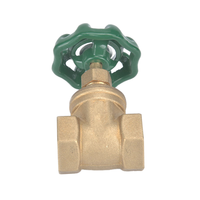 Vanne à opercule manuelle en laiton forgé HPb57-3 NPT BSP de marque JD DN20 3/4 pouce pour utilisation en eau à température moyenne, garantie 3 ans