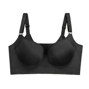 <span class=keywords><strong>Push</strong></span> <span class=keywords><strong>up</strong></span> anneau en acier Shapewear Deep Cup Surface lisse en gros couverture complète grande taille femmes soutiens-gorge - Product Image 4