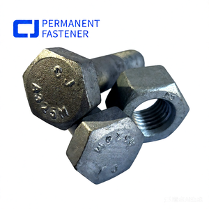 Болт конструкционный <span class=keywords><strong>ASTM</strong></span> A325M, класс M20 x 110 мм, из легированной стали, с шестигранной головкой, горячеоцинкованный - Product Image 3