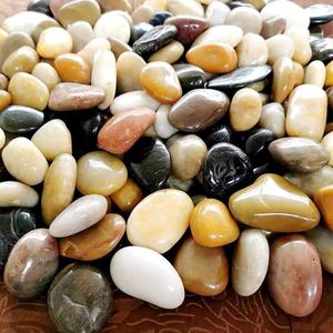 Galets cinq couleurs, pierres lavées de couleur naturelle pour applications industrielles, minéraux - Product Image 5