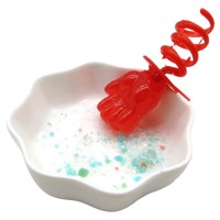 Snacks Grappige Nieuwe Zoete Harde Lollipop Mix Fruit Smaak Springende Snoepjes Knisperende Snoepjes Doos Meerkleurig Cartoon Vorm