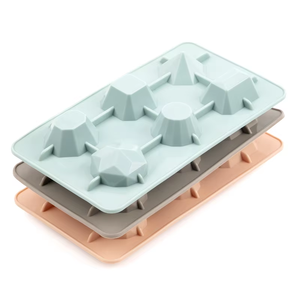 Sáng tạo 3D kim cương <span class=keywords><strong>Silicone</strong></span> <span class=keywords><strong>Ice</strong></span> khuôn với biểu tượng tùy chỉnh OEM/ODM <span class=keywords><strong>Ice</strong></span> khuôn mẫu - Product Image 1
