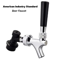 Kit de fût à bière miniature de 5 L, fût à bière pressurisé portable avec robinet à pression et chargeur de CO2 premium