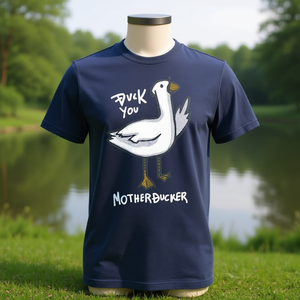 T-shirt Motherducker Navy Duck Graphic, maglietta promozionale unisex - Product Image 3