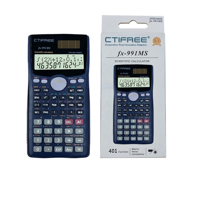 Customized FX-991MS Scientific Calculator Financial and Scientific Computing in One Durable Plastic Calculadora Scientifique