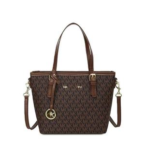 Borsa a Tracolla da Donna in PU Effetto Legno, Stile Retrò, Elegante e alla Moda - Product Image 1