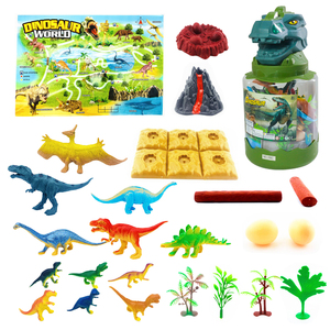 Paquete <span class=keywords><strong>de</strong></span> Juguetes <span class=keywords><strong>de</strong></span> Dinosaurios, 34 Piezas, Set <span class=keywords><strong>de</strong></span> Juego con Modelo <span class=keywords><strong>de</strong></span> <span class=keywords><strong>Dinosaurio</strong></span>, Árbol y <span class=keywords><strong>Huevo</strong></span> - Product Image 1