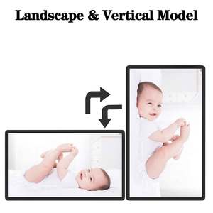 27-inch Android <b>Wall</b> Mount Touch <b>Screen</b> Indoor Lcd Advertising Display For Airport Restaurant Menu Advertising Publication - Product Image 3