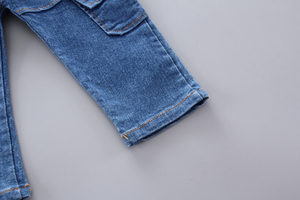 Proveedor Chino de Ropa, Pantalones de Bebé con Estilo Moderno y Muchos Bolsillos, Conjunto para Niños - Product Image 6