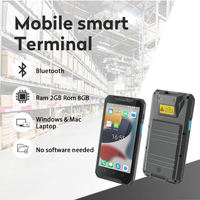 Terminal intelligent Android robuste de haute qualité JR PDA917 WIFI 4G USB Scanner de codes-barres sans fil RFID industriel