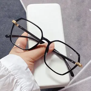 Новинка 2023, высококачественные очки большого размера с защитой от синего света, оптическая оправа, оптовая продажа, оправа для очков, модные очки для компьютера
