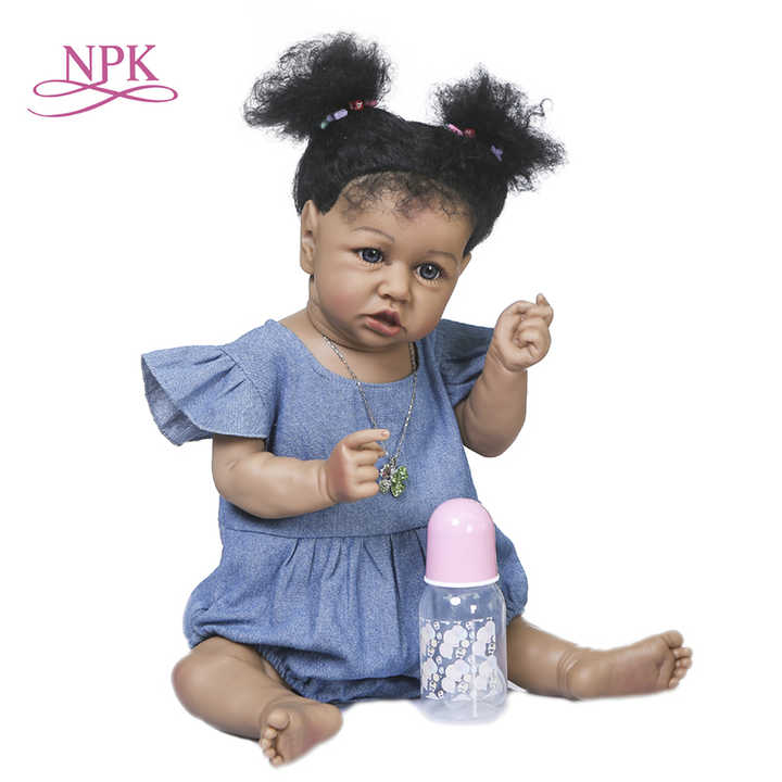 55cm Tamanho Real Original Npk Bebe Boneca Reborn Toddler Menina