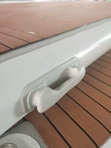 Tapis de quai gonflable pour jet <span class=keywords><strong>ski</strong></span>, plateforme flottante gonflable de loisirs, île flottante pour bateau d'eau pour la natation et la pêche - Product Image 5