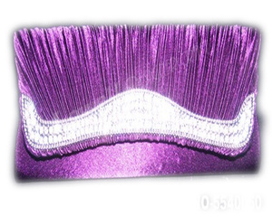 Lowellcraft Hand Embroidered Satin Evening Ladies Clutch <b>Purse</b> - Product Image 1