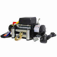 Mini treuil électrique 12V 24V DC à fonctionnement stable, léger, résistant à la corrosion, avec protection contre les surcharges, pour SUV 4x4 tout-terrain