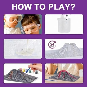 DIY STEM Educational for Magic Volcano Kit Montessori Toys for Kids' Play & Lab Experiments encourage l'apprentissage et la créativité - Product Image 6
