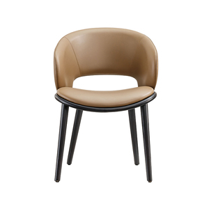 Modern Denmark Nordic <b>Dining</b> <b>Chair</b> Solid Wood Frame Removable Cover-Home Office Park Use Hotel Armchair for Restaurant Banquet - Product Image 2