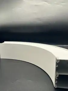 Гибочный светодиодный профиль, круглый алюминиевый профиль, светодиодная обработка с ЧПУ для изгиба, изогнутая алюминиевая экструзия - Product Image 6