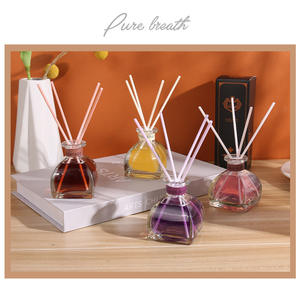 Diffuseur de roseaux haut de gamme personnalisé aromathérapie intérieur parfum d'air frais longue durée décoration de la maison désodorisant 50ml ornement - Product Image 2