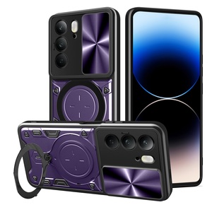 Funda de <span class=keywords><strong>carga</strong></span> inalámbrica magnética de armadura de lujo para <span class=keywords><strong>Realme</strong></span> P3 <span class=keywords><strong>Pro</strong></span> GT 6T C75 C67 C65 C61 C55 C53 C21Y C21 C33 cubierta de protección de lente - Product Image 1