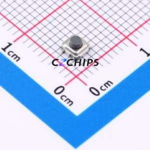 W4B201210 Tactile Switch SMD-4P,3.4x3.4mm Switch Single Pole Single Throw Round Button 1.6N 3.35mm - Product Image 1