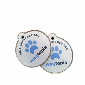 Etiqueta de Identificación Personalizada para Mascotas con Chip <span class=keywords><strong>RFID</strong></span> EM4305, Impresión Láser, ISO11784, Metálica, Impermeable, con PVC NFC para Perros y Gatos, Almacenamiento de 10 Años - Product Image 5