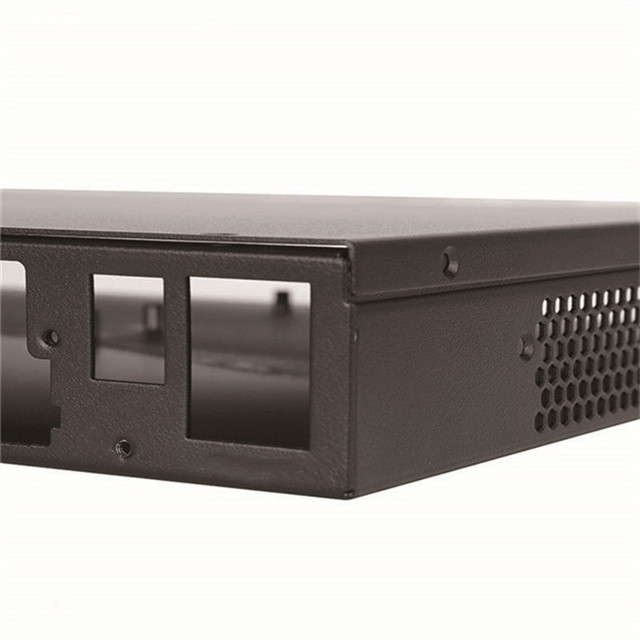 OEM Custom Aluminum Sheet Metal Fabrication Audio Amplifier Chassis Enclosure