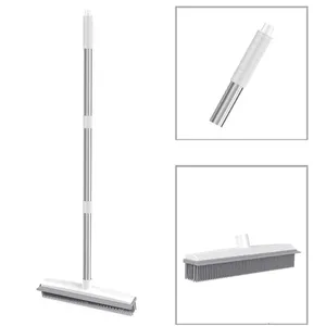 Escoba de Silicona al por Mayor con Cerdas de Goma que No Rayan, para Eliminar Pelo de Mascotas de Pisos, Alfombras, Azulejos y Jardines - Product Image 5