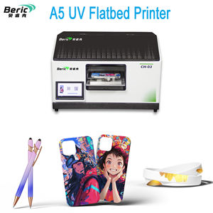Nouvelle imprimante jet d'encre UV automatique à plat A5 pour coques de téléphone, zone d'impression 15x20cm, prend en charge les supports jusqu'à 6cm d'épaisseur, garantie 1 an - Product Image 2