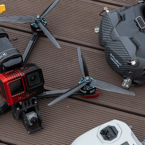 Hélices HQProp 7.5X3.7X3 de Policarbonato, <span class=keywords><strong>2</strong></span> Pares (2CW+2CCW), <span class=keywords><strong>3</strong></span> Aspas, para Drones RC FPV de Carreras, Freestyle y Largo Alcance, DIY - Product Image 3