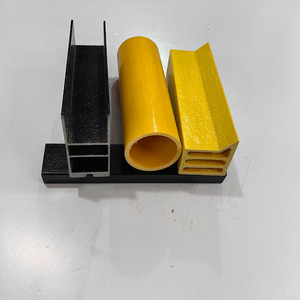 Tubo cuadrado de fibra de vidrio extruido personalizado Servicio de procesamiento personalizado que incluye corte - Product Image 4