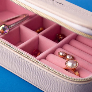 Bandeja de exhibición de Joyas de terciopelo organizador de joyas <span class=keywords><strong>para</strong></span> anillos collar <span class=keywords><strong>pendientes</strong></span> - Product Image 2